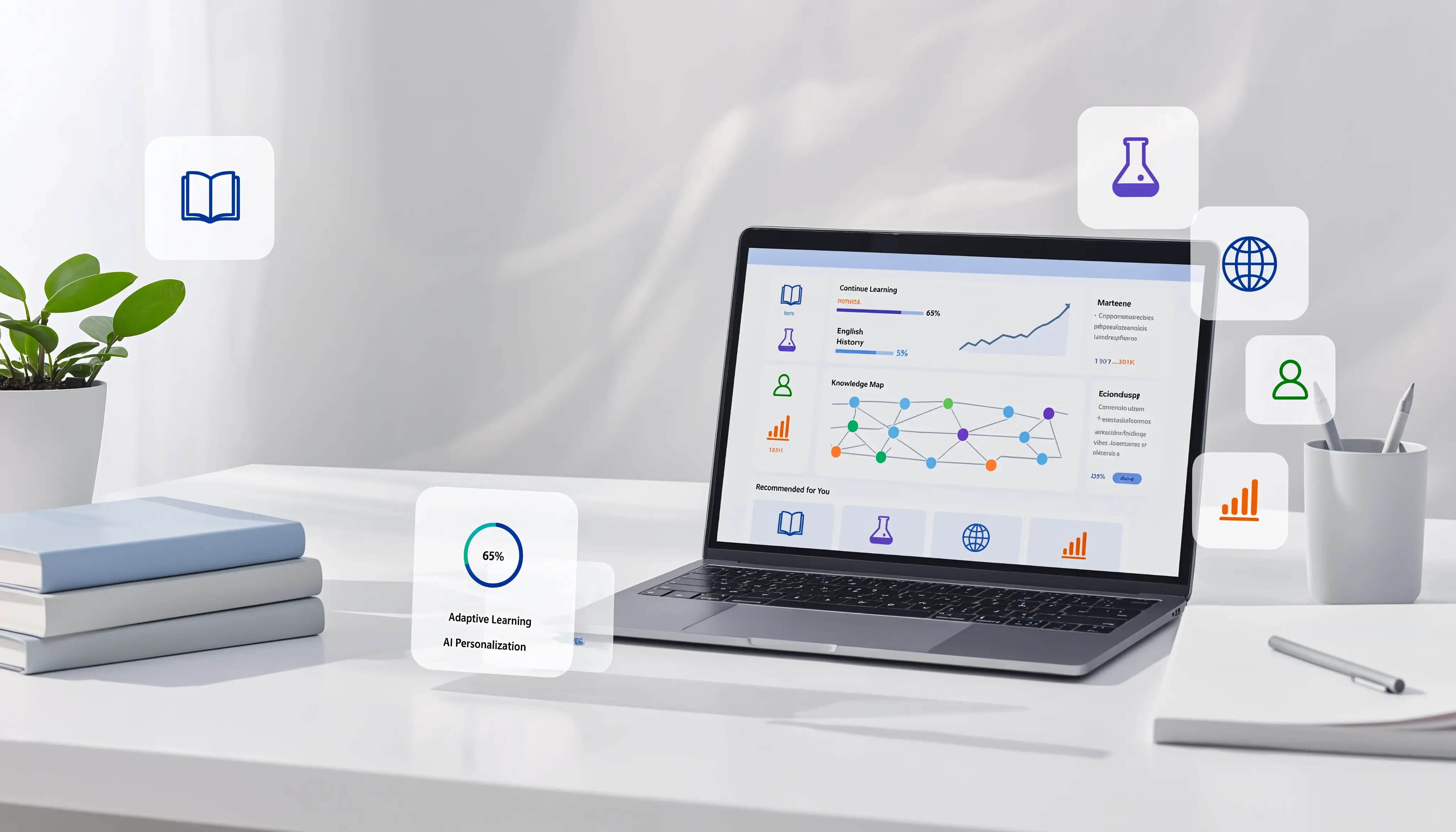 AI-Powered EdTech Learning Platform case study visual